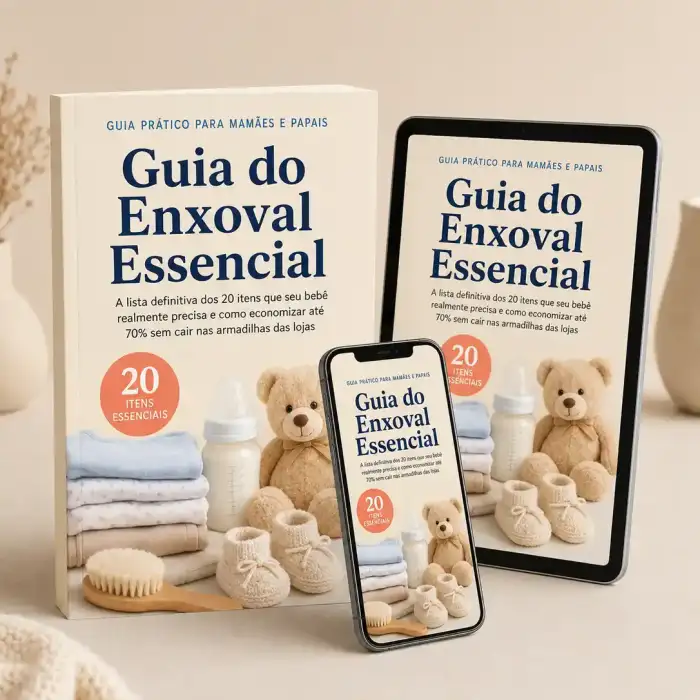 Guia do Enxoval Essencial - versão em livro, tablet e celular